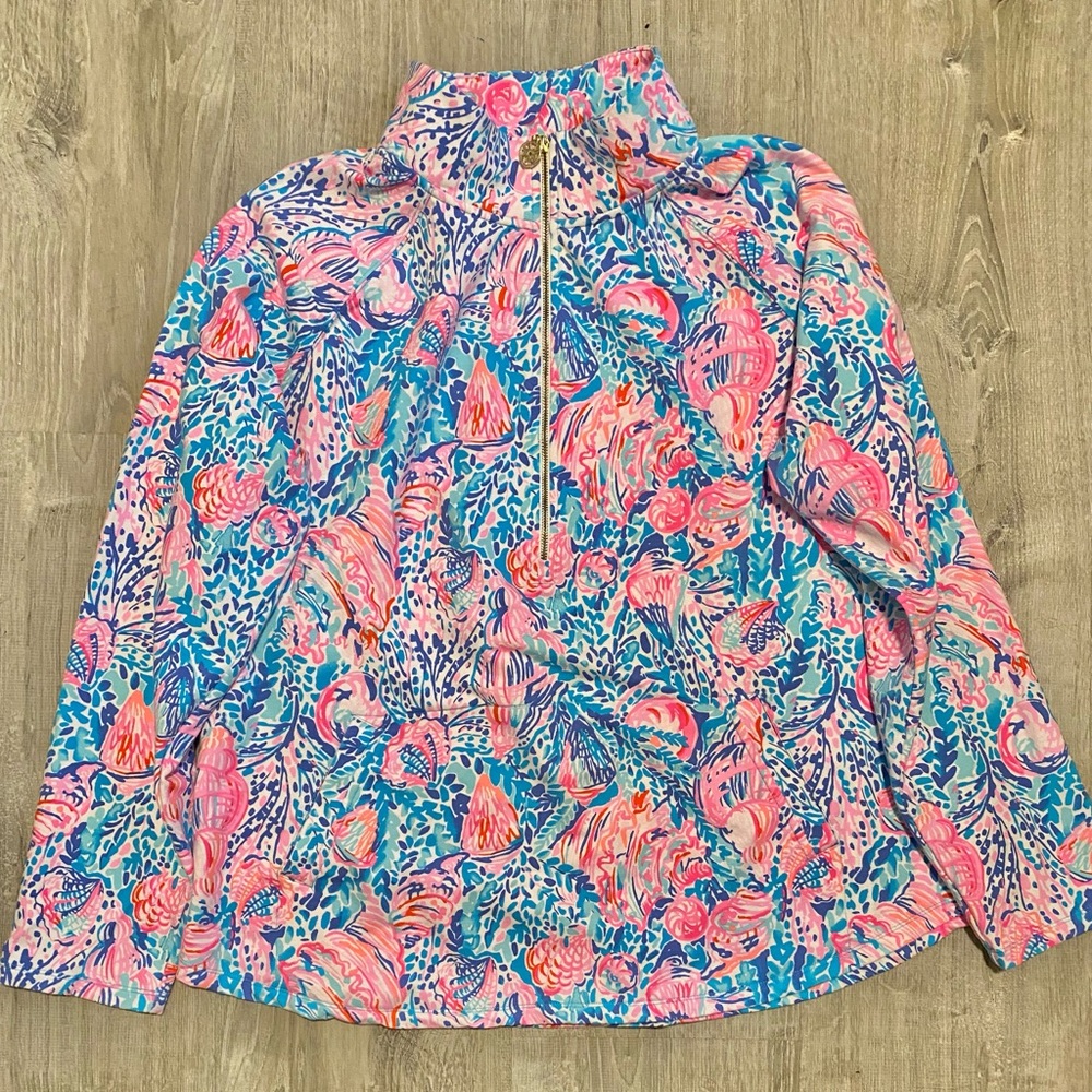 Lilly Pulitzer UPF 50+ Skipper Round Hem Popover